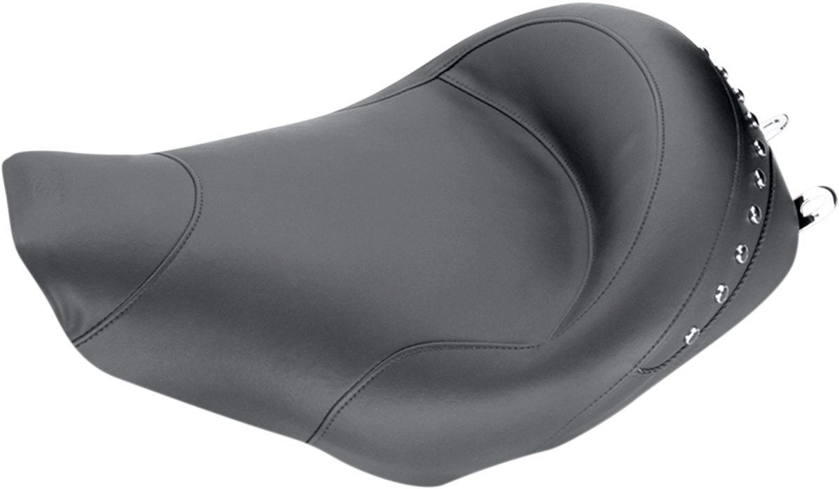 Mustang Wide Solo Seat - Studded - FLHR/FLHX