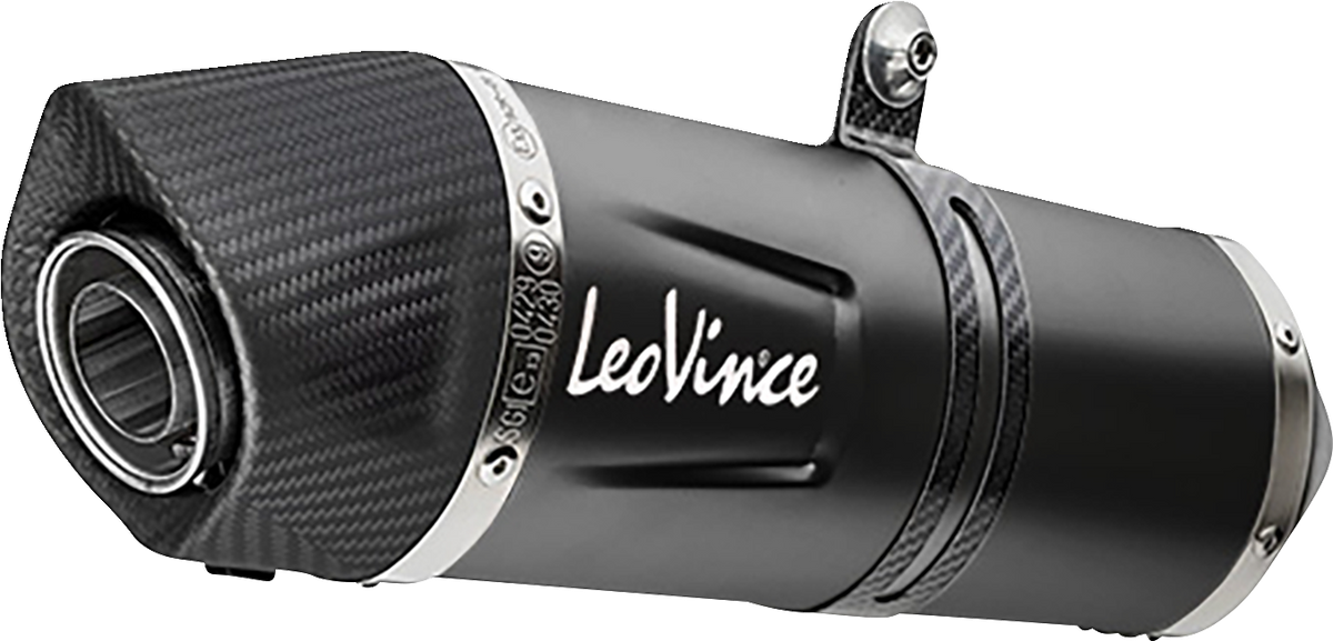 LeoVince LV One Evo Slip-On Muffler - Black Edition