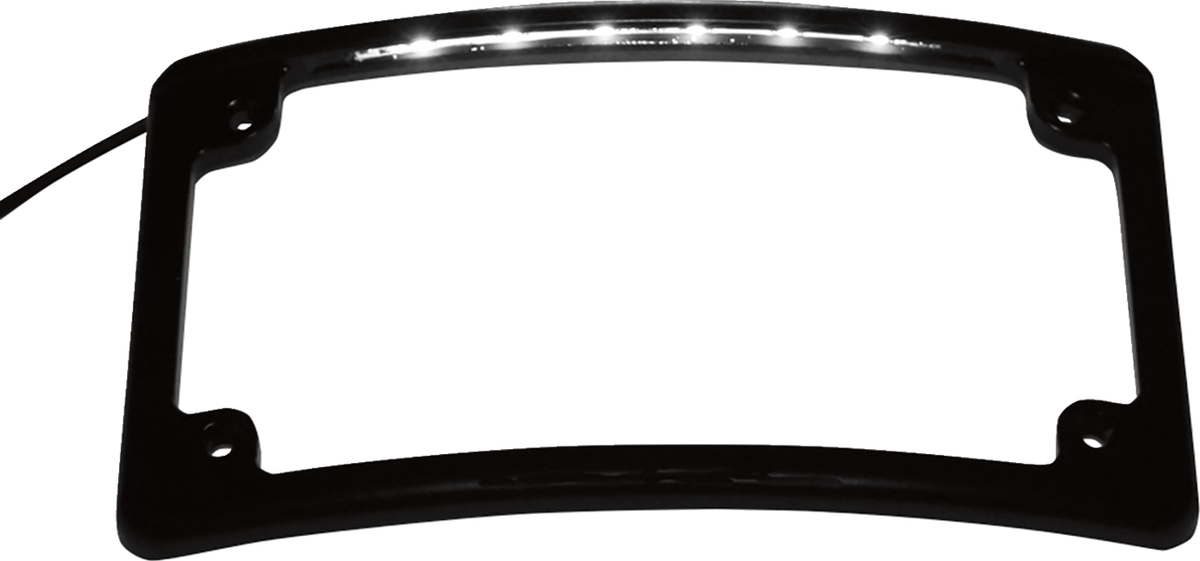 Custom Dynamics Radius LED License Plate Frame