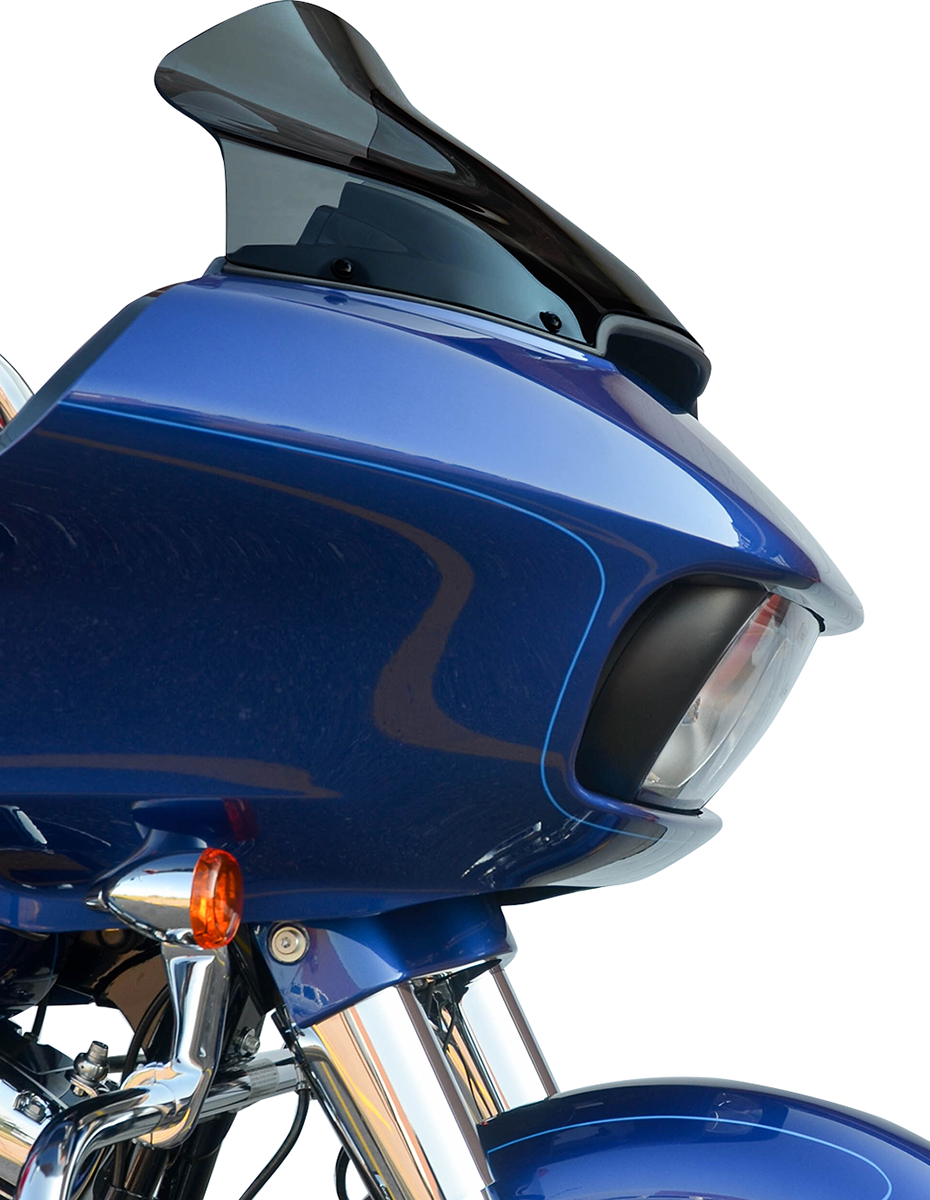 Klock Werks Sport Flare® Windshield - 14" - Dark Smoke - '15-'25 FLTR