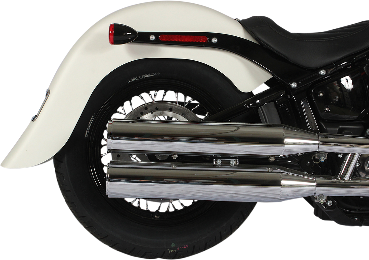 Klock Werks Benchmark Rear Fender - Frenched - HD Softail '18-'25