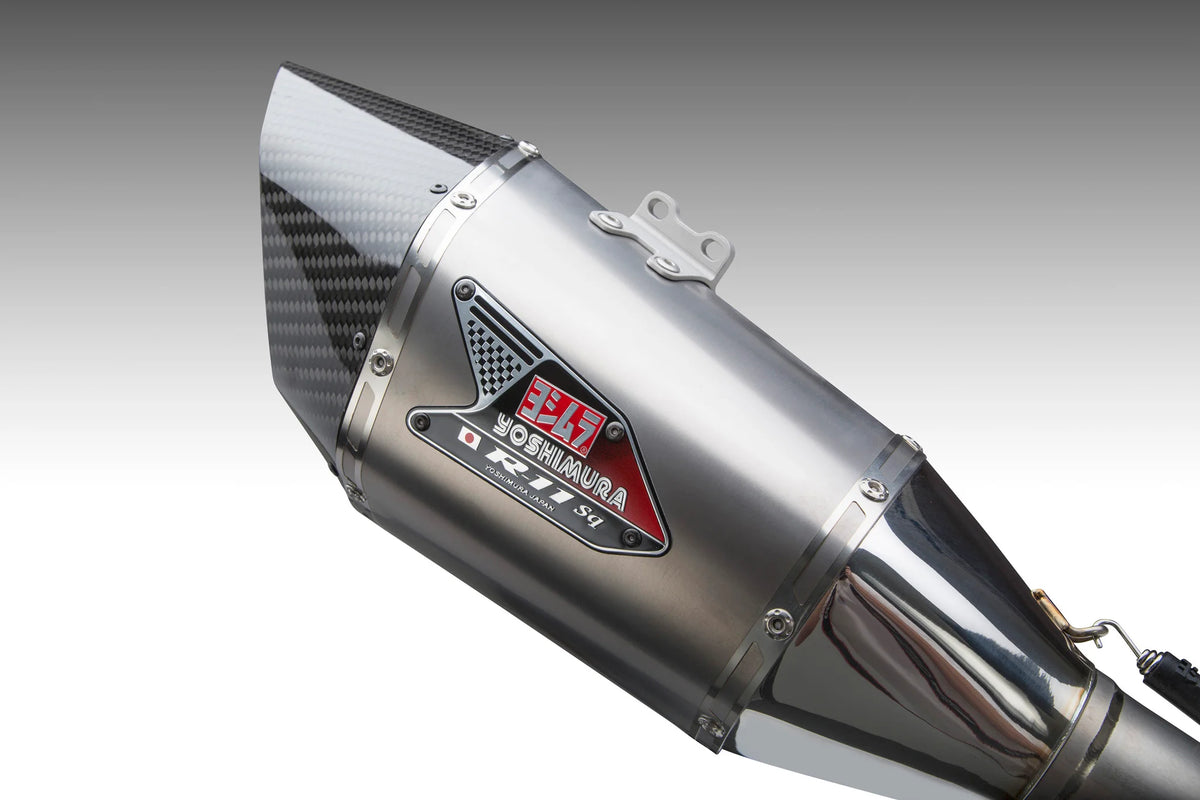 Yoshimura GSX-R1000/R 17-25 Race R-11sq Titanium Full Exhaust, W/ Titanium Muffler