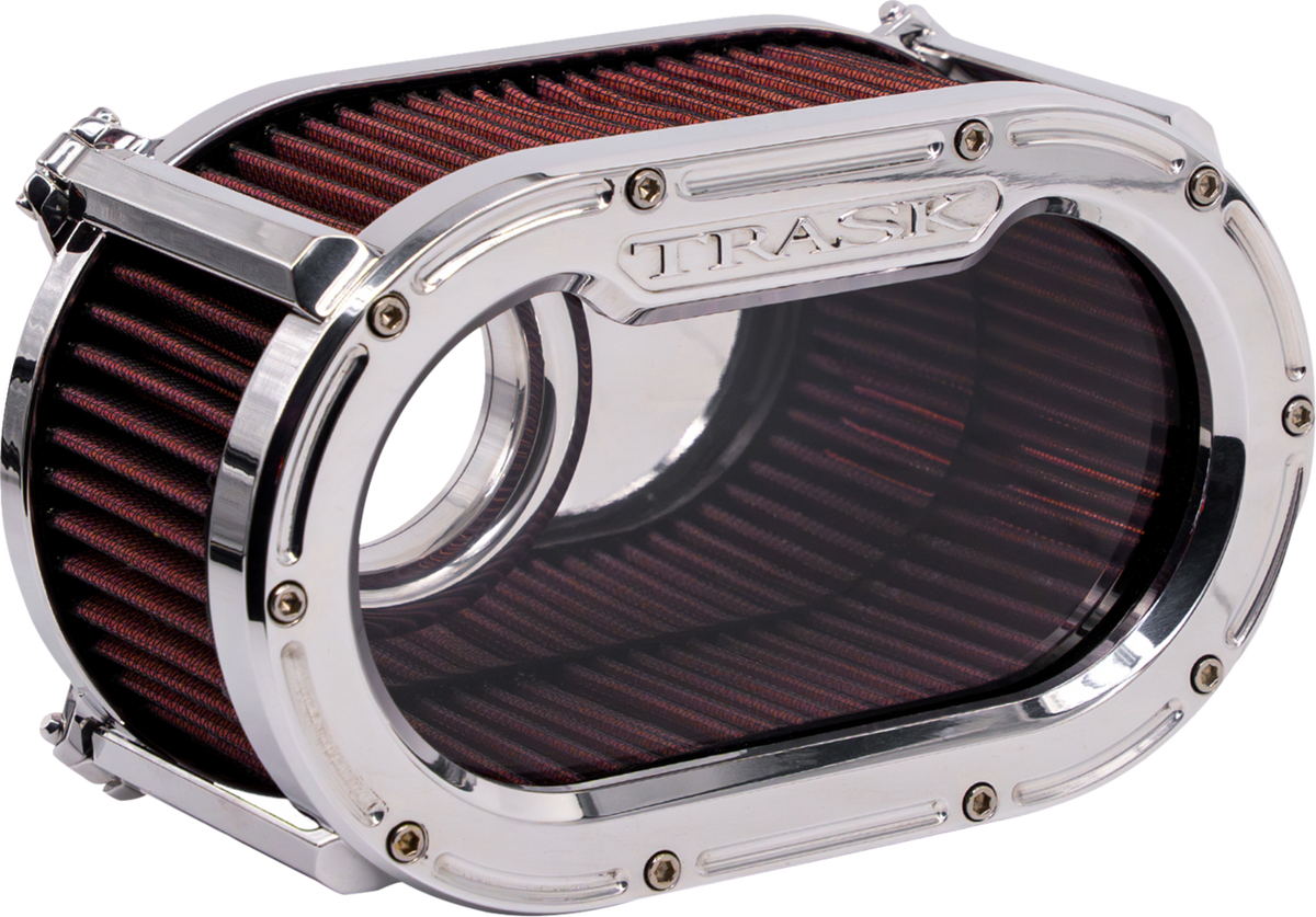 Trask Big Papi High-Flow Air Cleaner - Chrome - Gen 2 M8