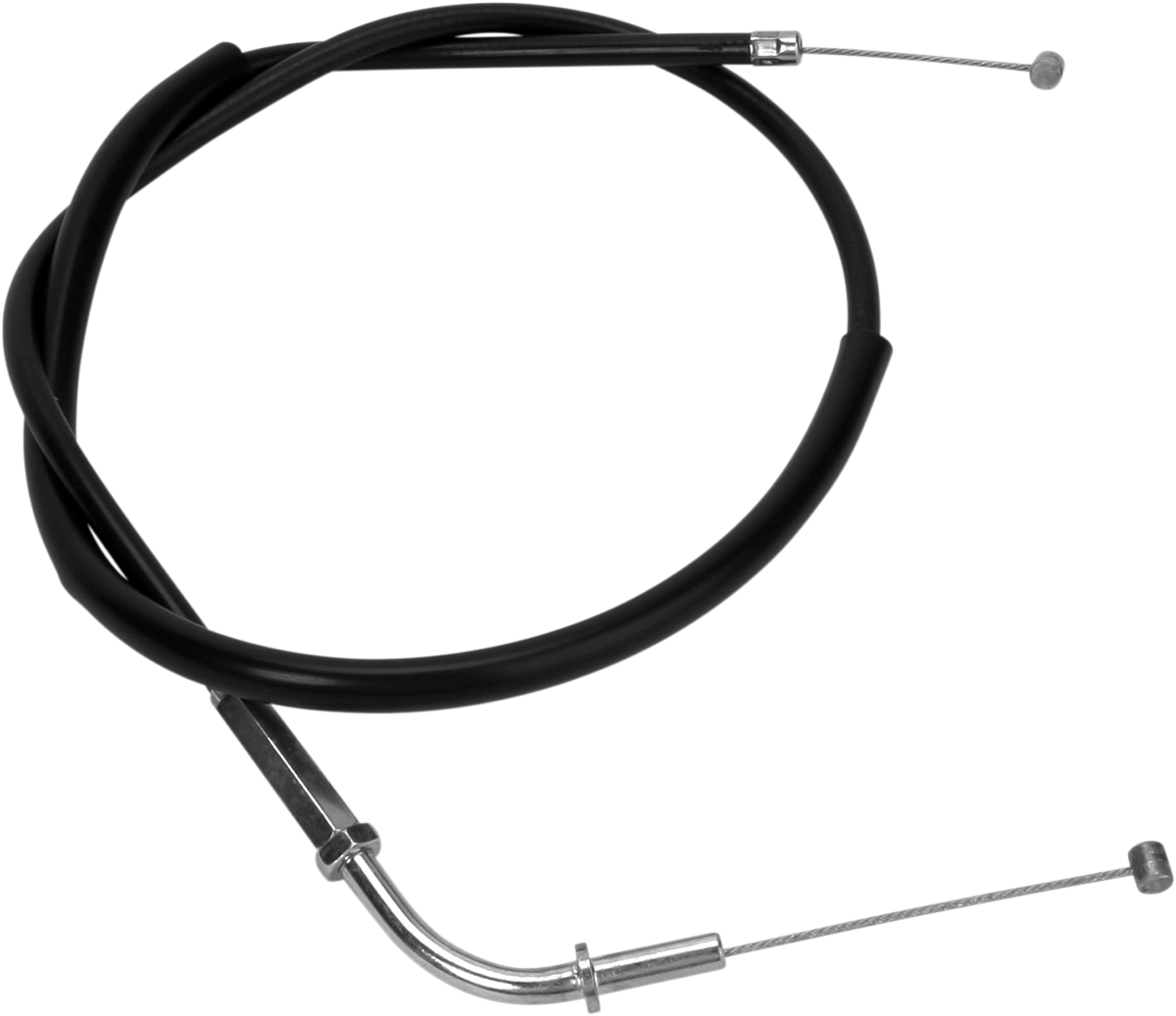 Motion Pro Black Vinyl Throttle Cable - Push - '85-'97 Ninja/Zr