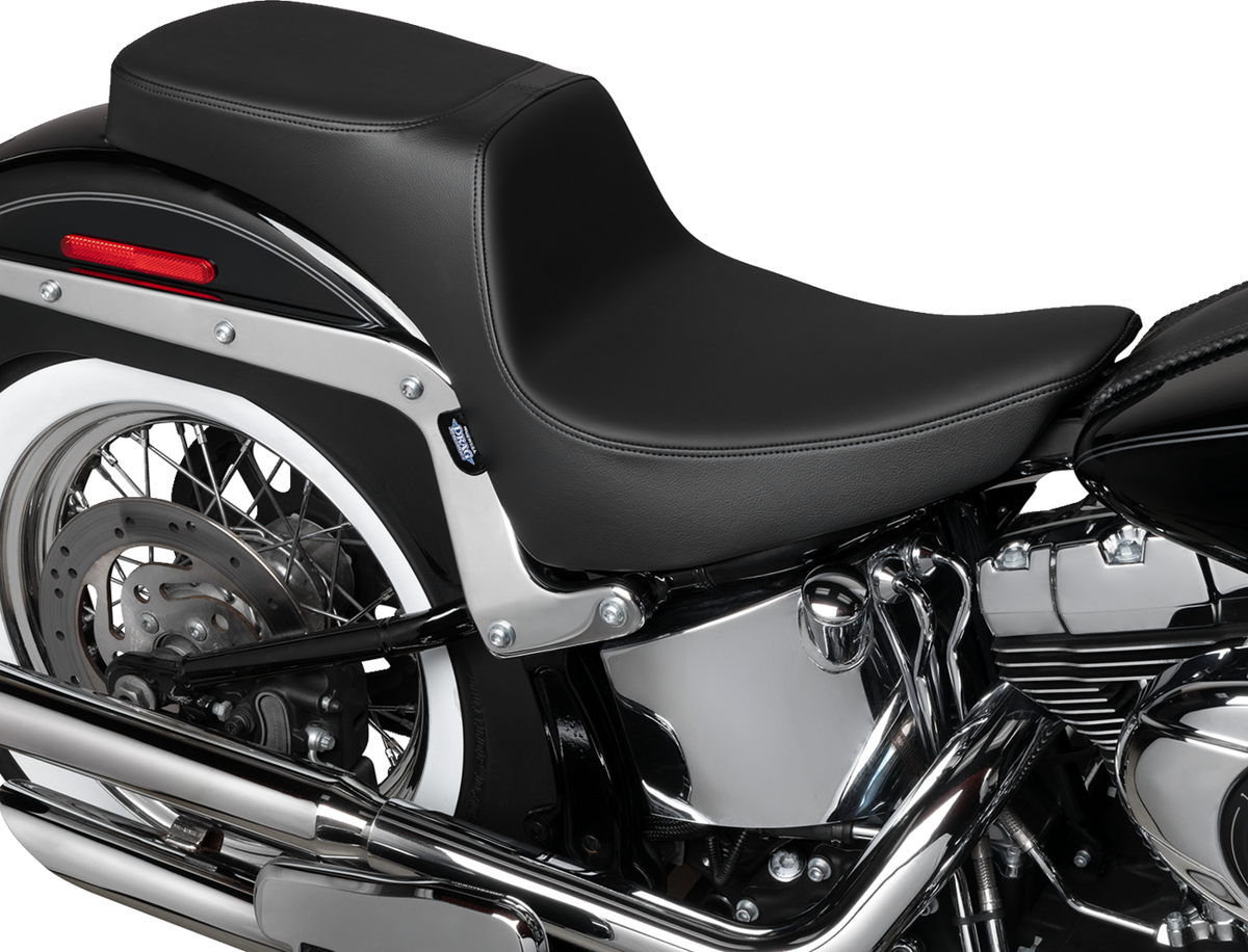 Drag Specialties Seats Performance Predator 2-Up Seat - Solar Leather - Smooth - FL '00-'17