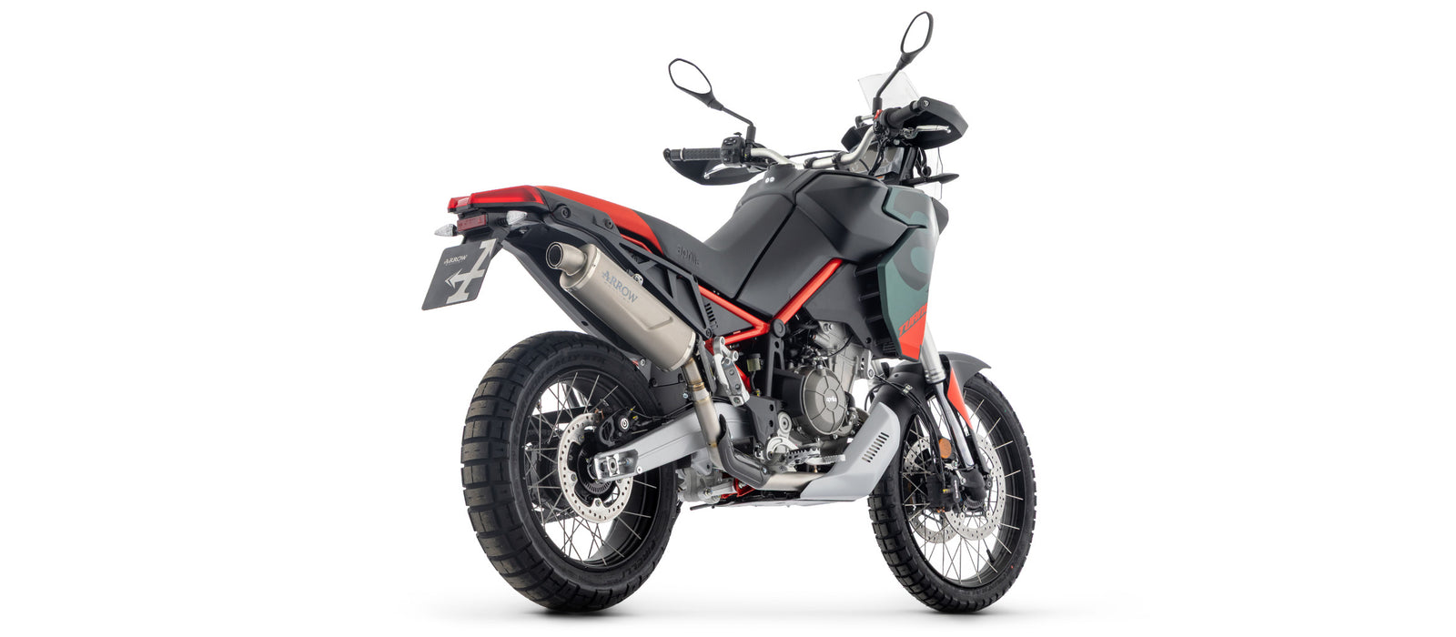 72663PO Indy Race Evo Titanium Slip On With Steel End Cap