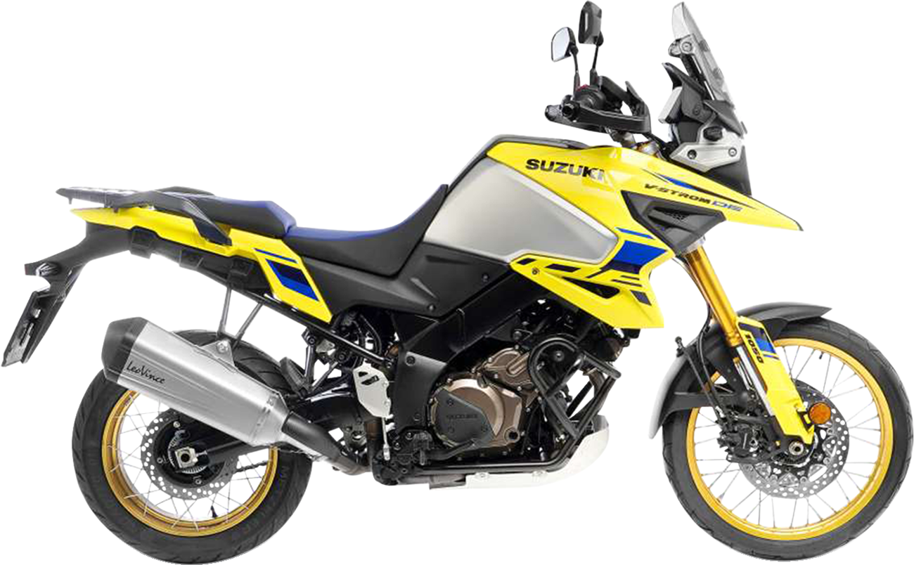LeoVince LV-12 R Slip-On Muffler - Stainless Steel - V-Strom 1050