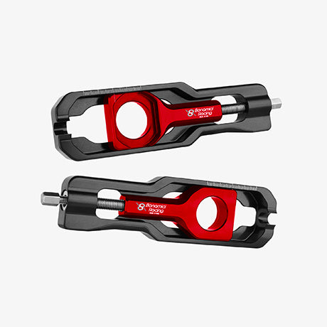 Bonamici Racing Chain Adjuster - Kawasaki ZX-6R - Red