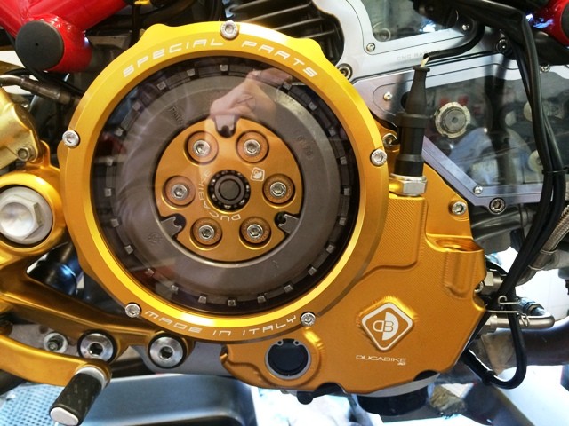 CCDV01 - CLEAR CLUTCH COVER OIL BATH