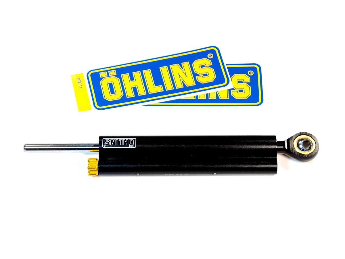 OH03 - BLACK STEERING DAMPER OHLINS