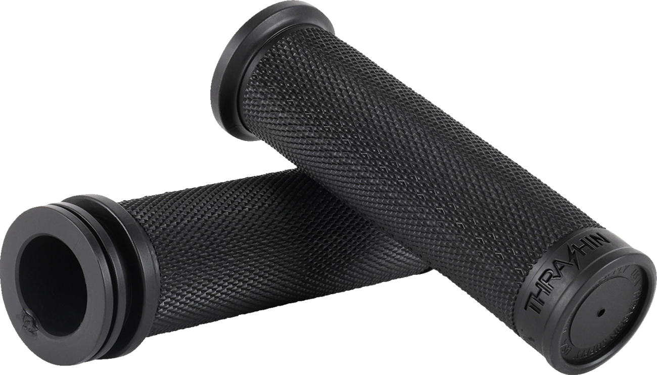 Thrashin Supply CO. Moto Grips - 1" - Slim - Black