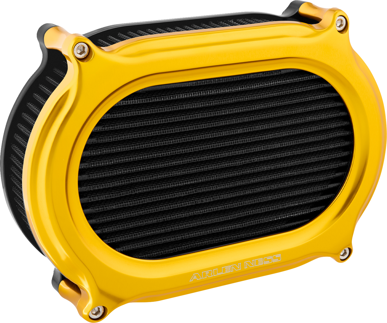 Arlen NESS Stage 2 Oval Air Cleaner Kit - Gold
