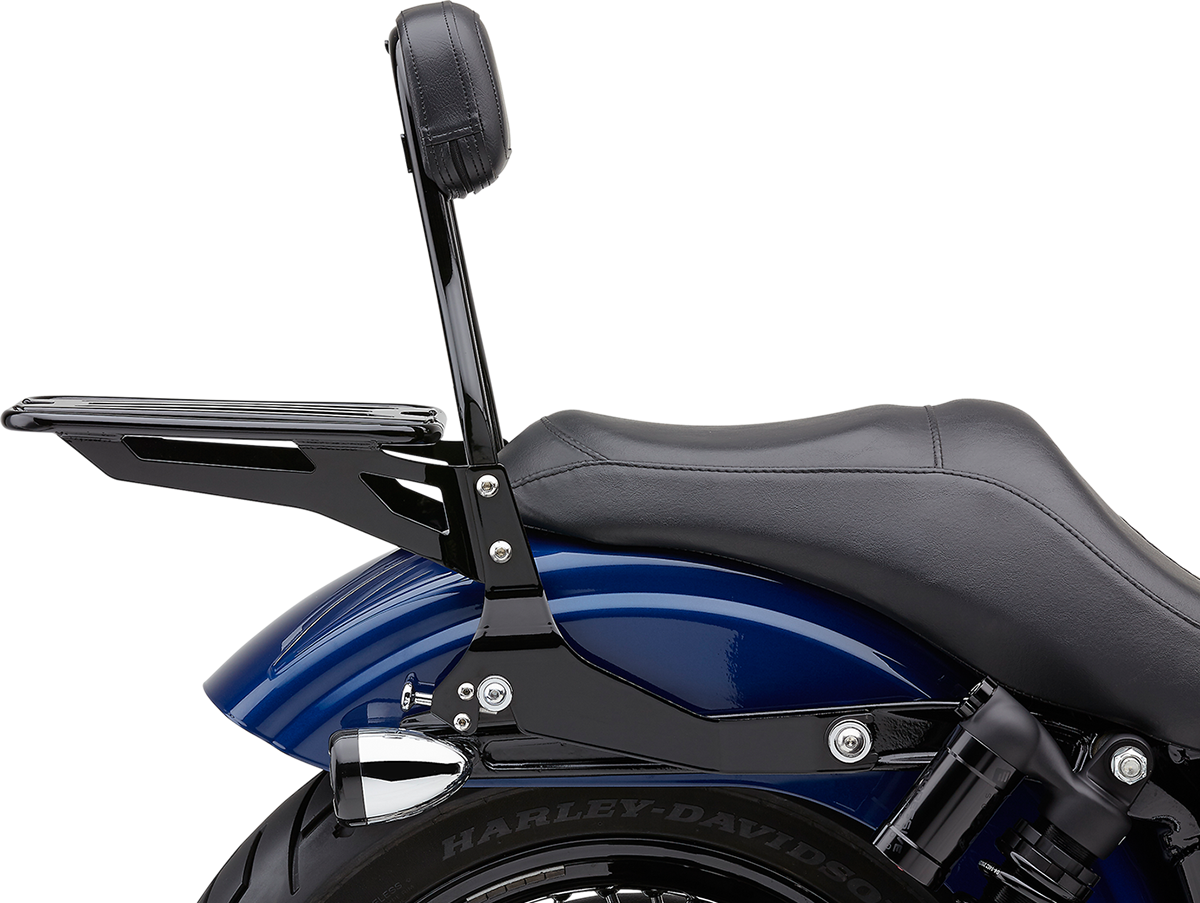 Cobra Backrest Kit - 14" - Black - Dyna