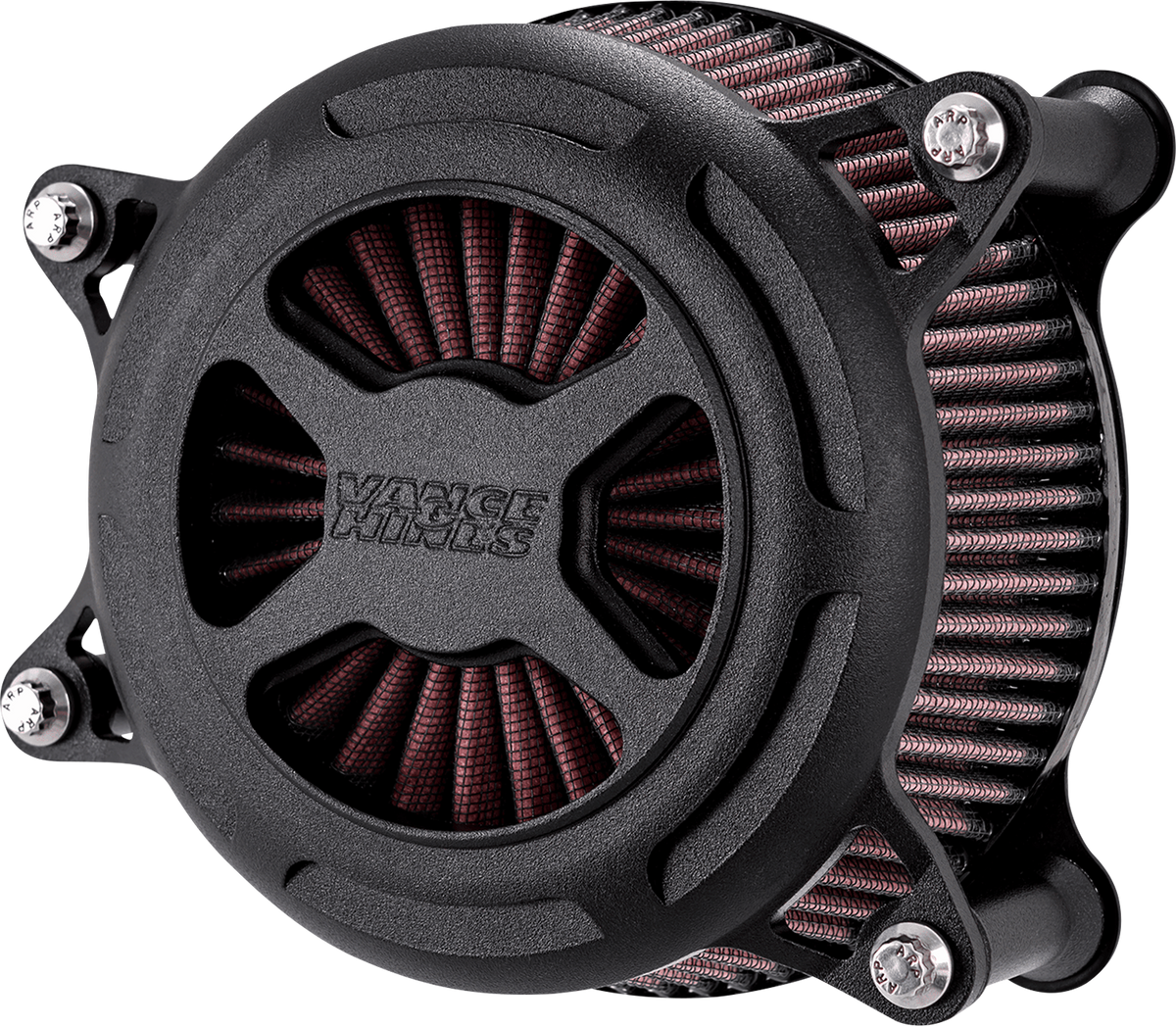 Vance &amp; Hines VO2 X Air Intake Kit - Black Wrinkle