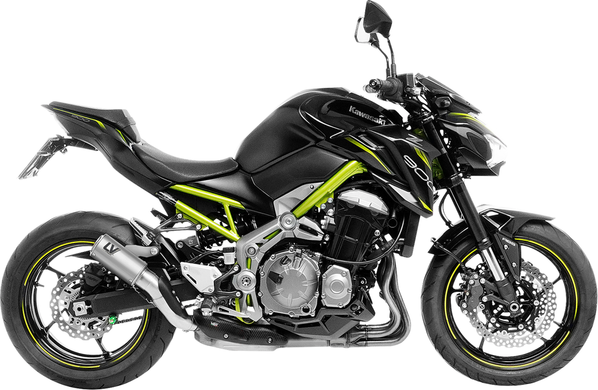 LeoVince LV Corsa S Slip-On Muffler - Titanium - Kawasaki Z 900