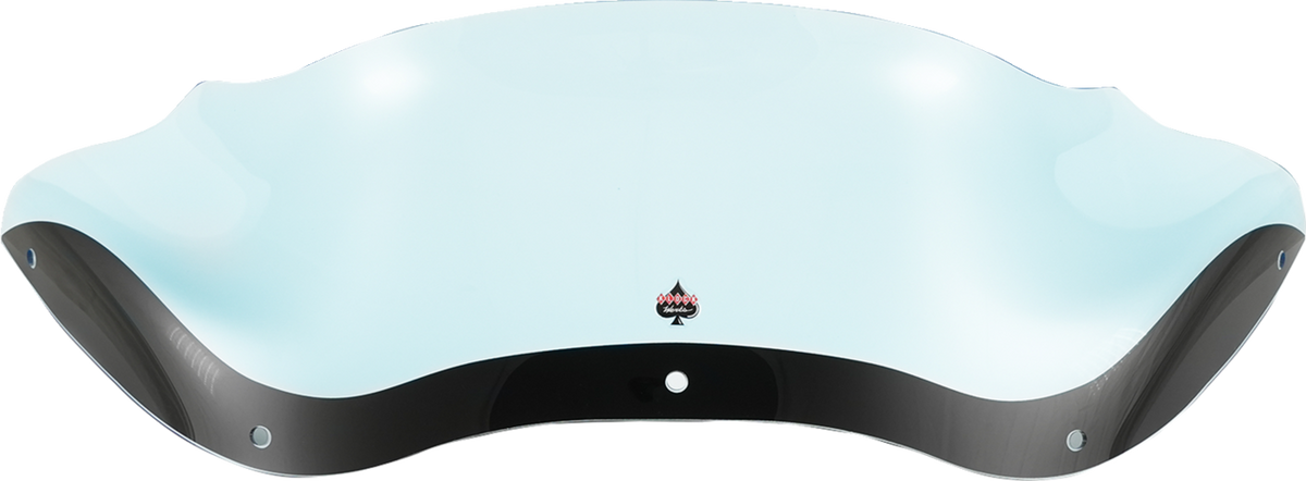 Klock Werks Ice Flare® Windshield - 8" - Blue Ice - '98-'13 FLTR