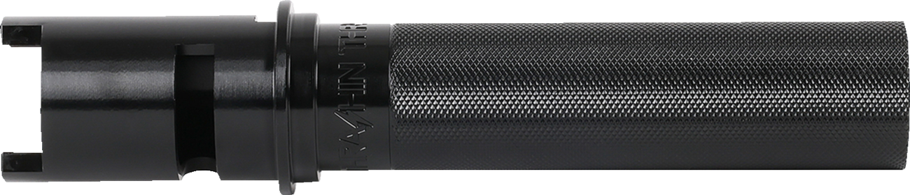 Thrashin Supply CO. Throttle Tube - Knurled - 1" - Gen 2 TBW - Black