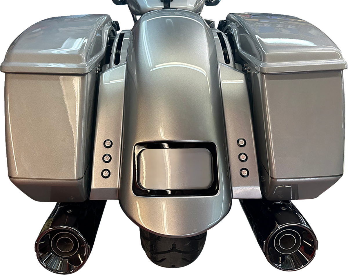 Paul Yaffe Bagger Nation Short Sport Rear Fender With Thunder Pods