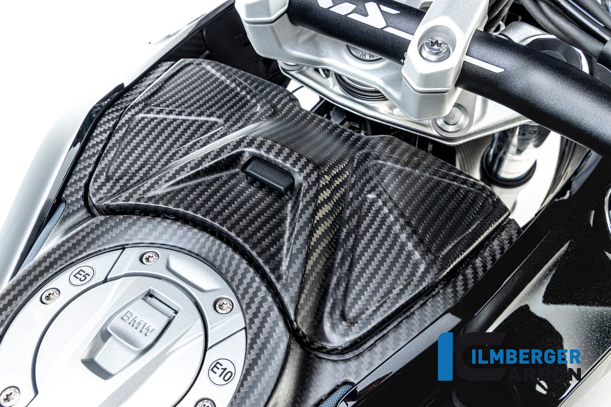 Ilmberger Carbon Upper Tank Cover Two Piece Kit BMW R 1300 GS - Matte / Twill