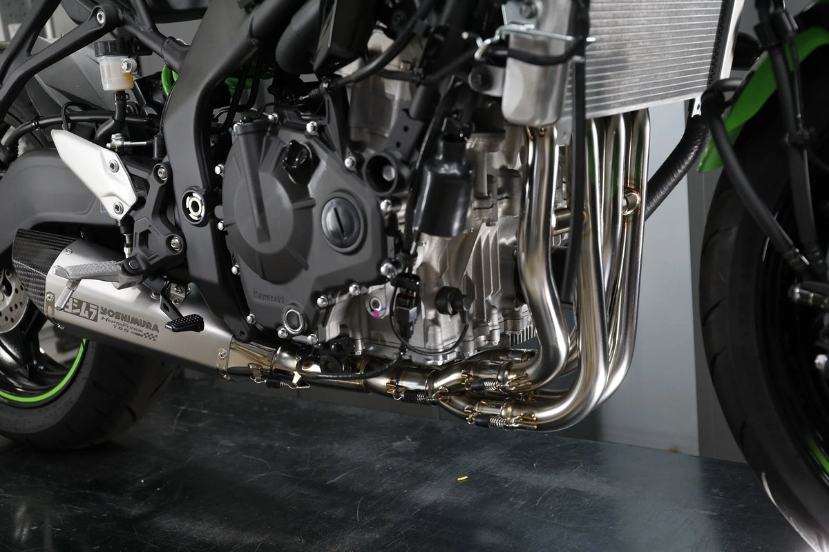 Yoshimura Zx-4rr 23-26 Race Stainless Full System Hepta Force TSS Satin Finish