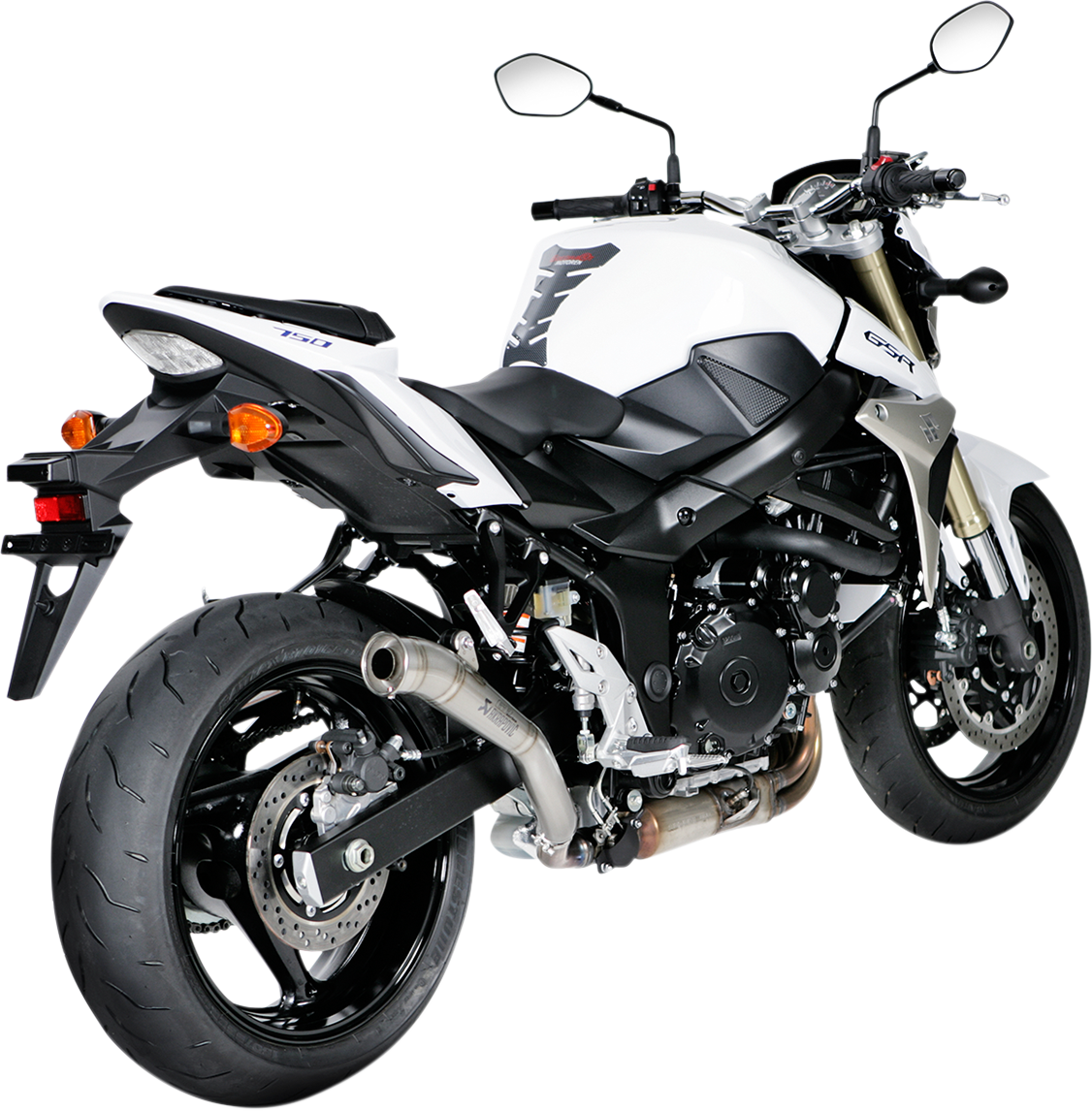 Akrapovic Megaphone Muffler - Titanium