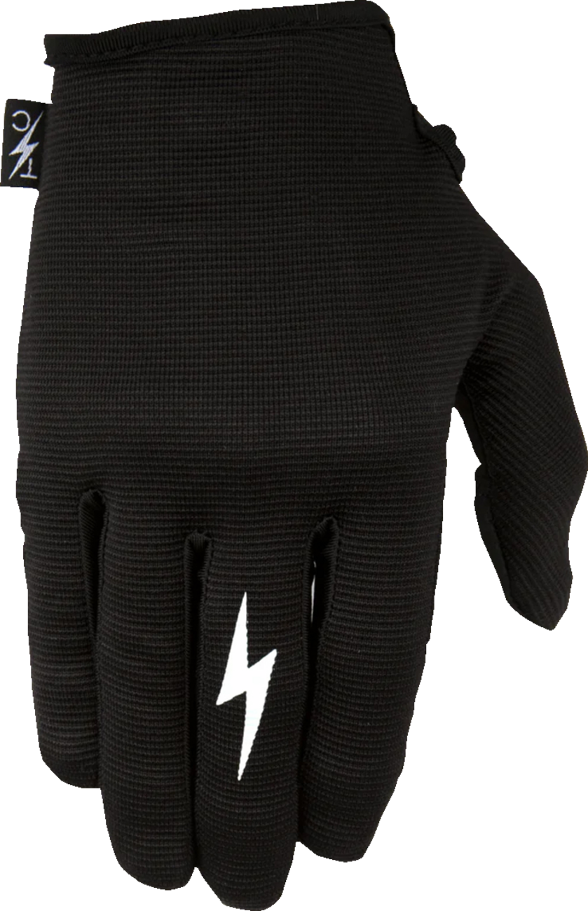 Thrashin Supply CO. Stealth Leather Palm Gloves