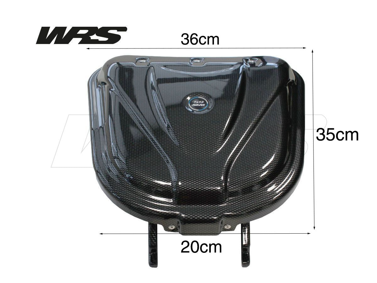 WRS Bauletto Portaoggetti Sportbox Carbon Look