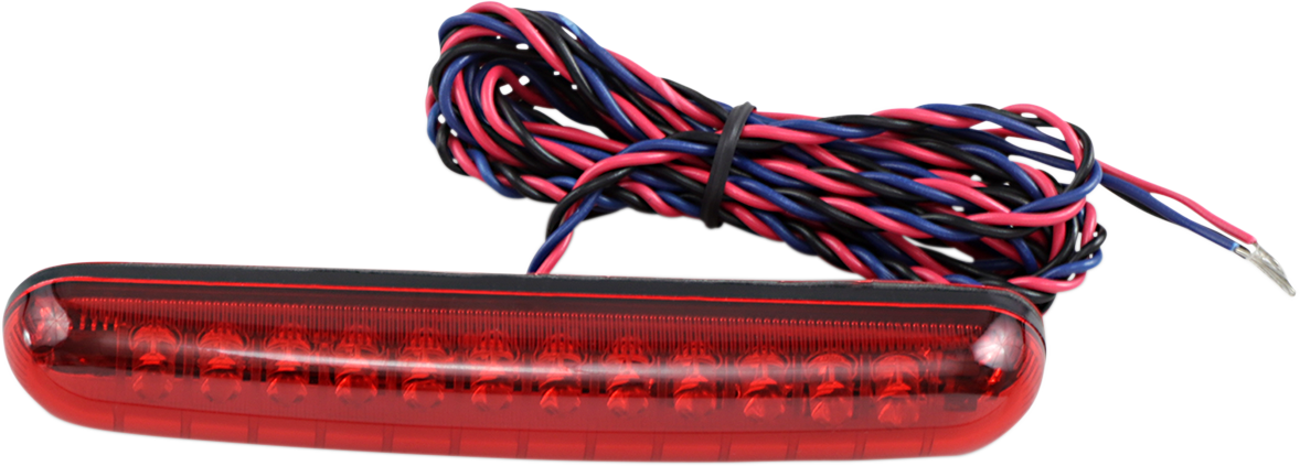 Custom Dynamics LED Light Bar - Sequential With Flashing Brake - Red