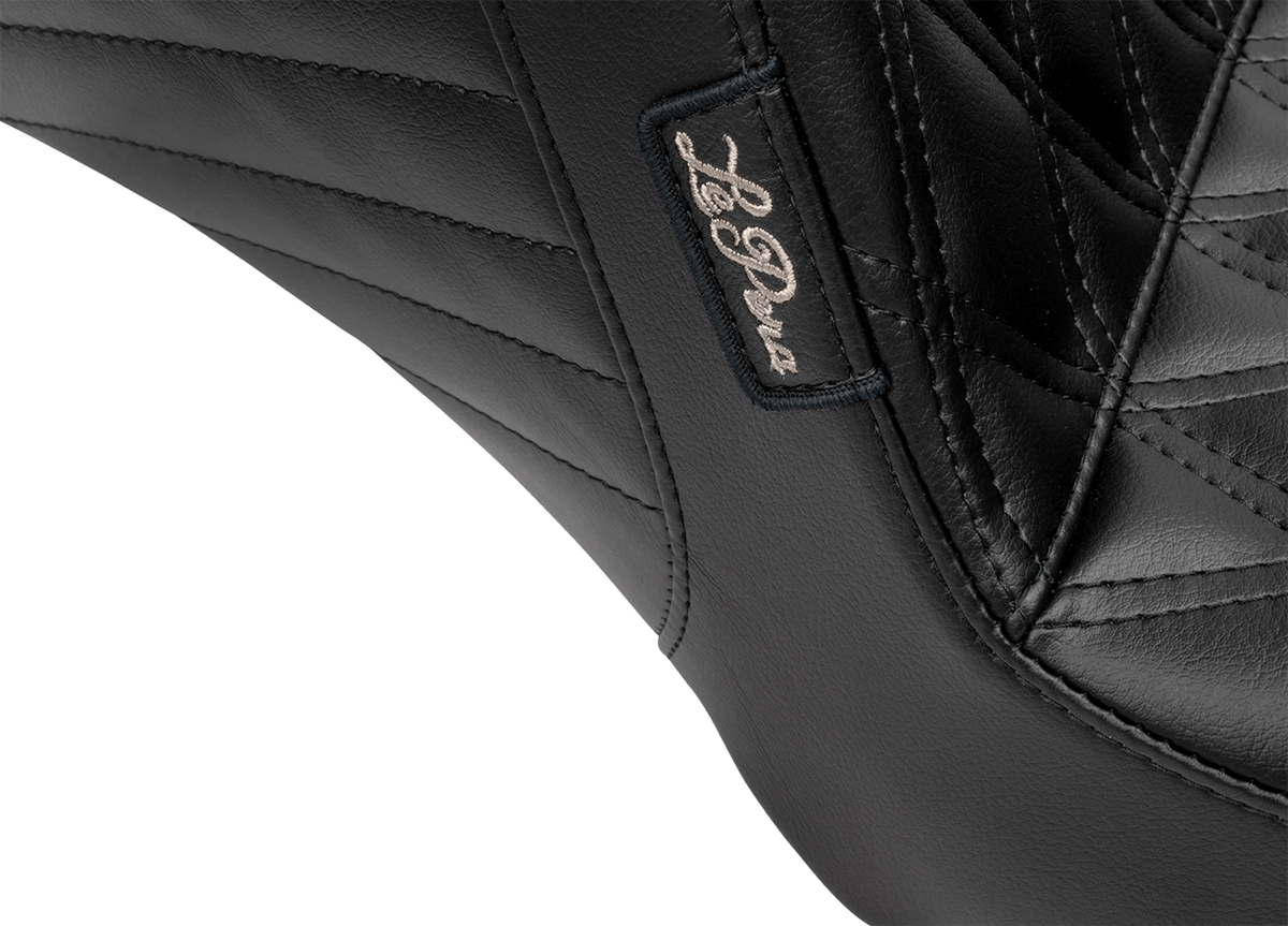 Le Pera Kickflip Seat - Double Diamond Stitch - FLH/FLT '23-'25