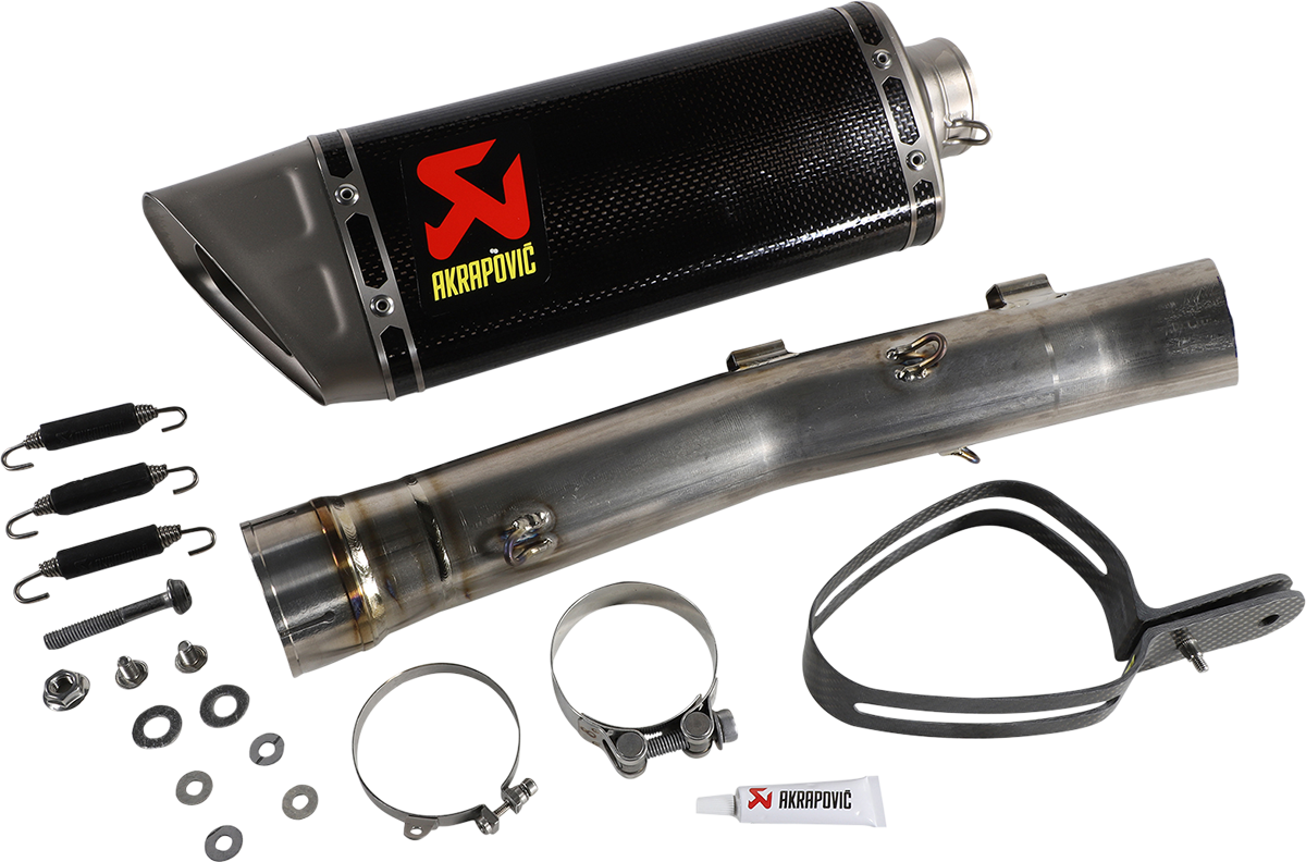 Akrapovic Muffler - Titanium/Carbon Fiber