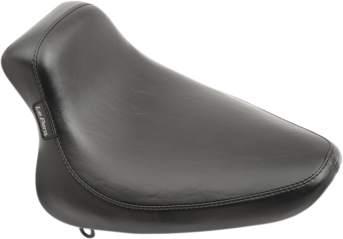 Le Pera Silhouette Solo Seat - Smooth - Black - Softail '00-'07