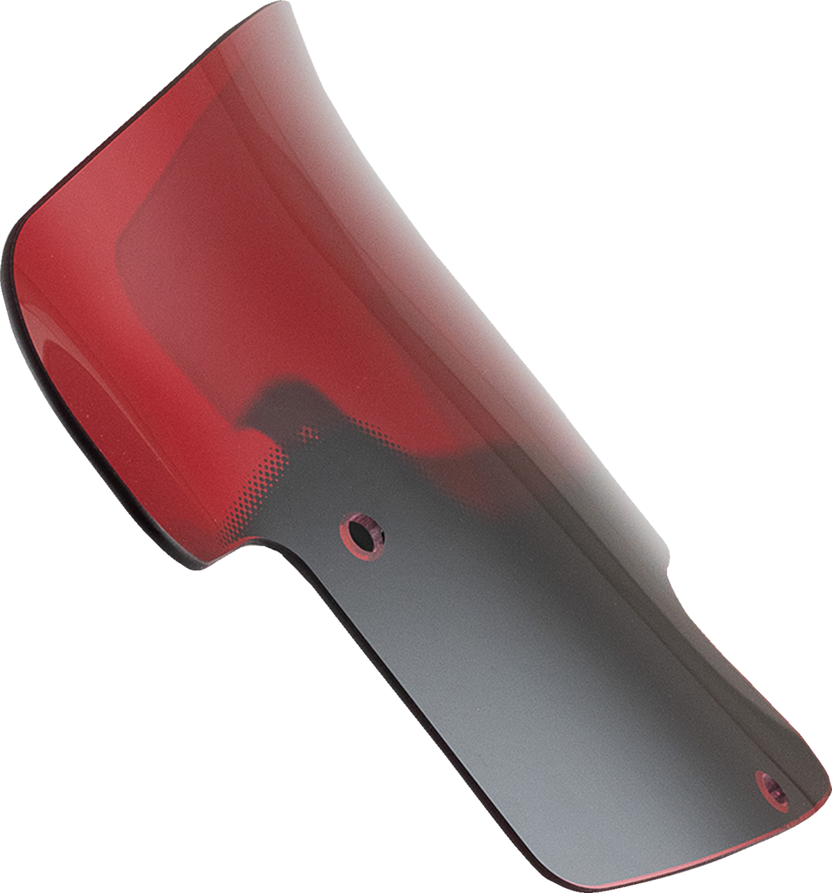Klock Werks Kolor Flare™ Windshield - 8" - Red - Indian