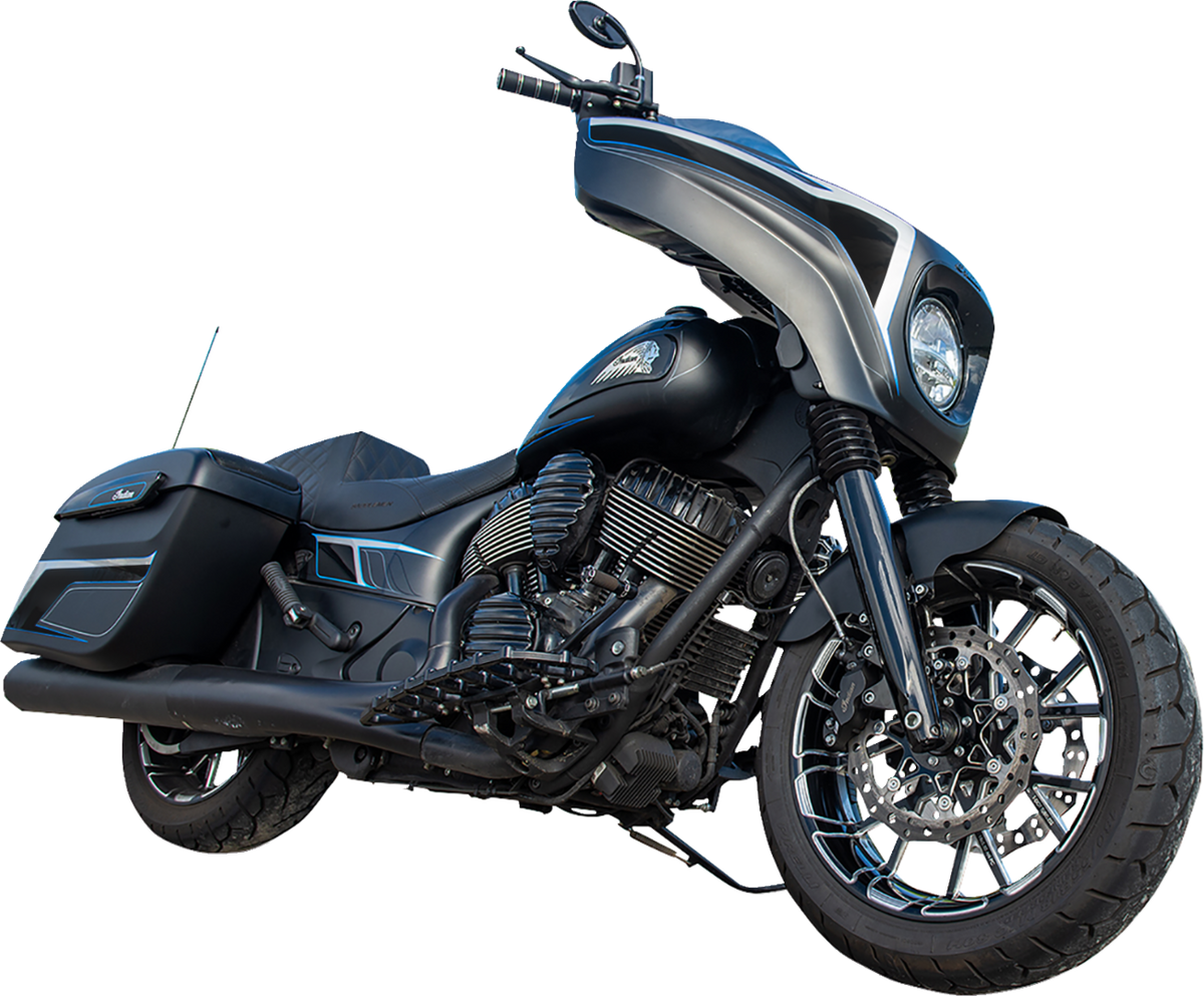 Arlen NESS Pro Short Fat Front Fender - Indian - Chief