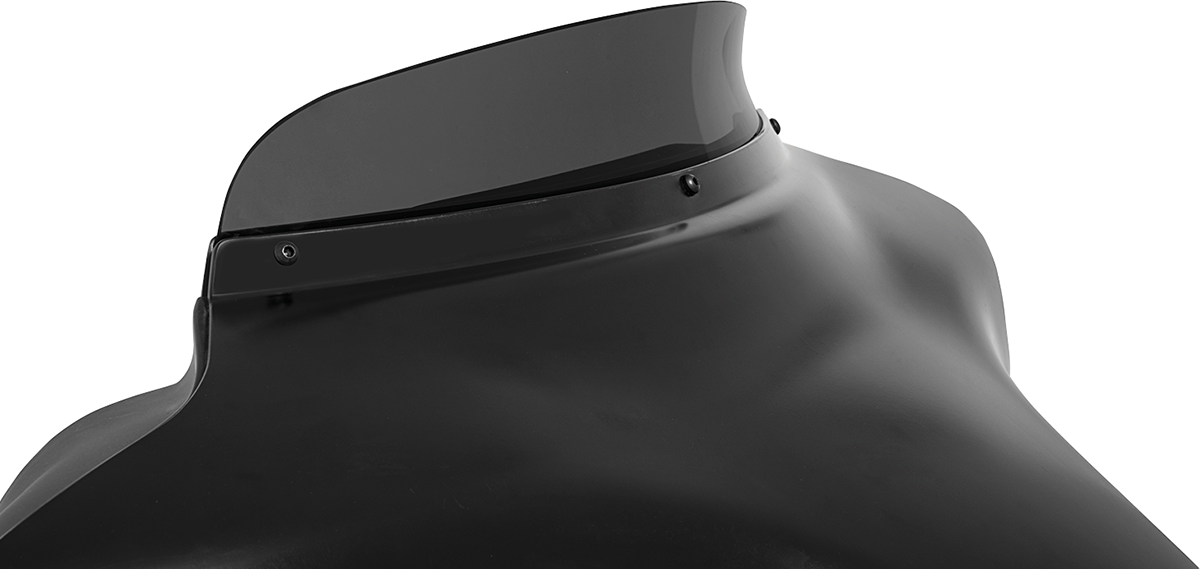 Memphis Shades Spoiler Shield - 3" - Dark Black Smoke - '96-'13 FLH