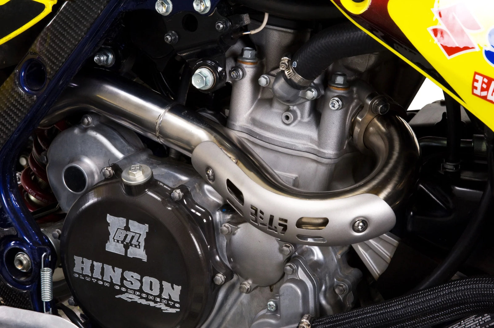 Yoshimura LT-R450 06-10 RS-5 Stainless Full Exhaust, W/ Aluminum Muffler