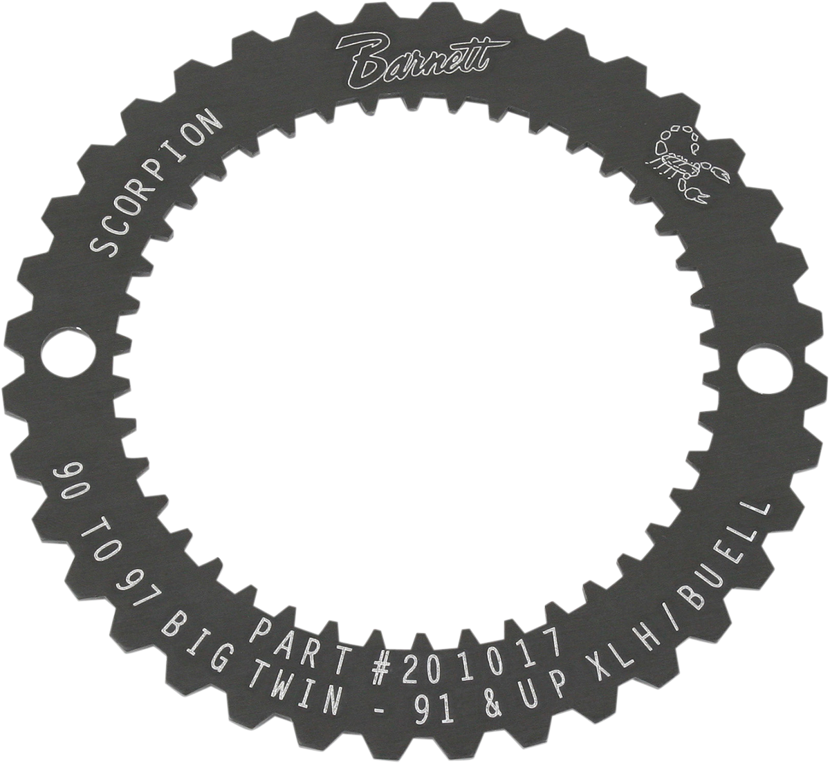 Barnett Lock Plate - Clutch Basket - Scorpion - '90-'97 Big Twin/'91+ XLH/Buell