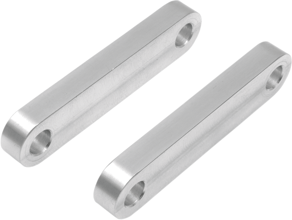 Klock Werks Hugger Front Fender Mounting Blocks - For 21" Wheels - Satin