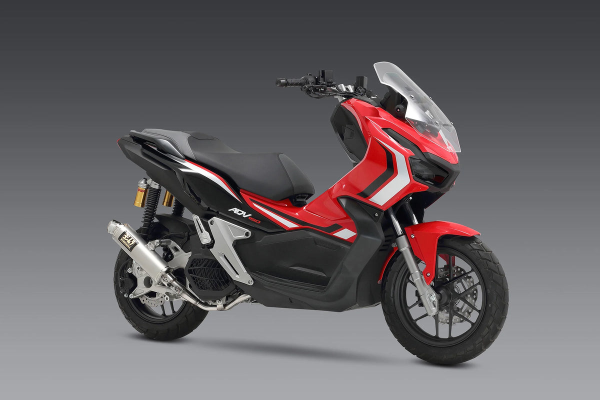 Yoshimura ADV150 2021 Race GP-MAGNUM Stainless Full Exhaust, W/ Stainless Muffler