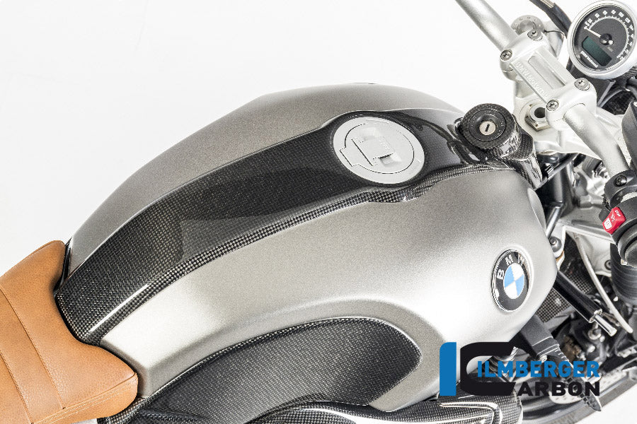 Ilmberger Carbon Fuel Tank Protektor - BMW R NINE T SCRAMBLER