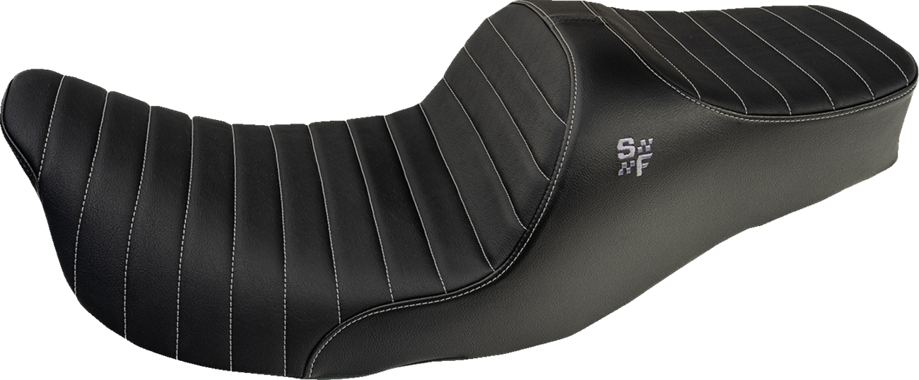 Slyfox Chariot Seat - Silver Classic Stitch - FL '97-'07