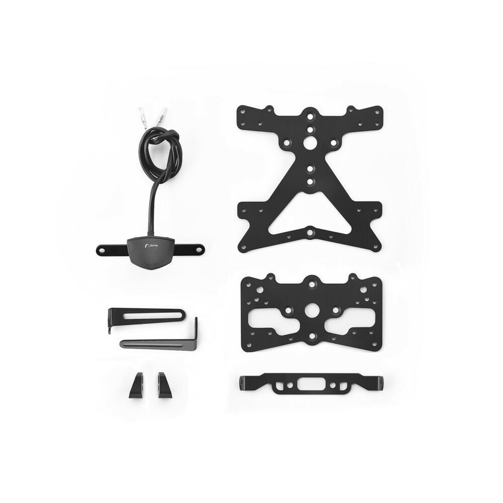 Rizoma Outside Street License Plate Support Kit