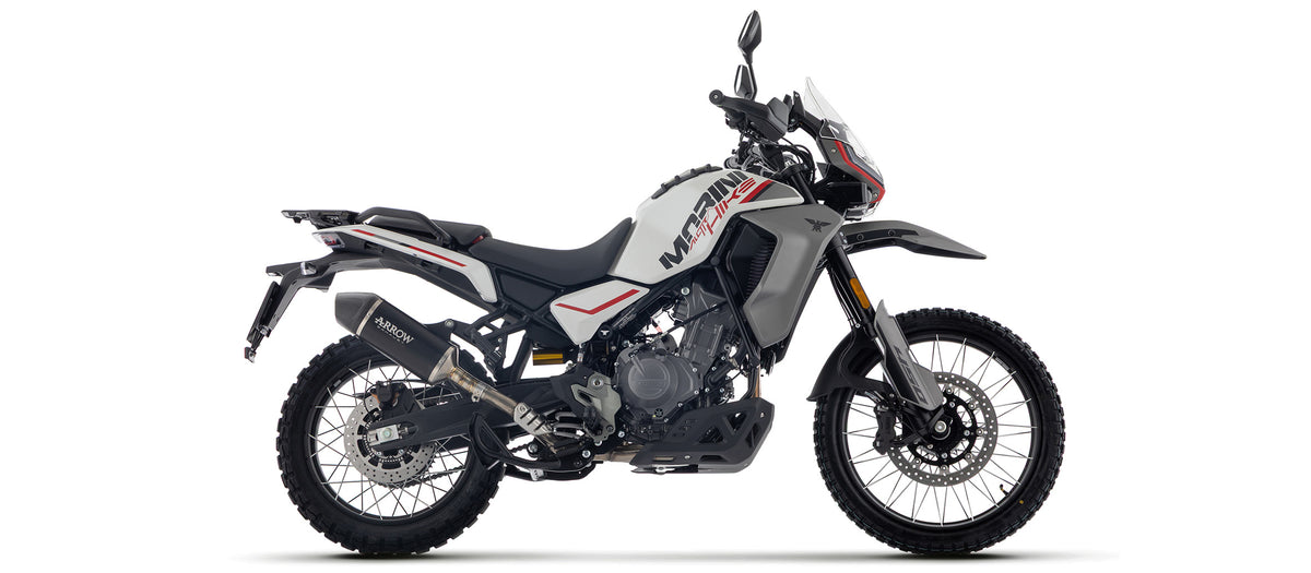 Indy Race Aluminium Dark" Slip On With Carbon End Cap"