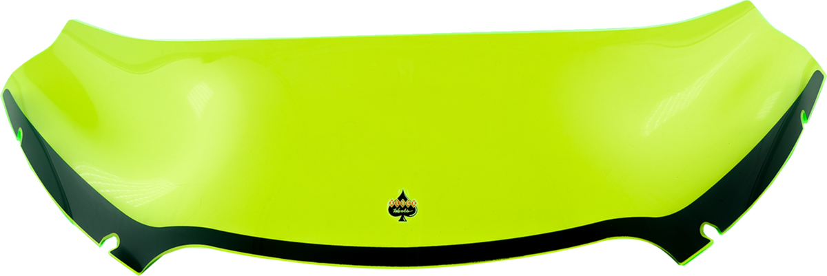 Klock Werks Ice Flare® Windshield - 6" - Green Ice - '15-'25 FLTR