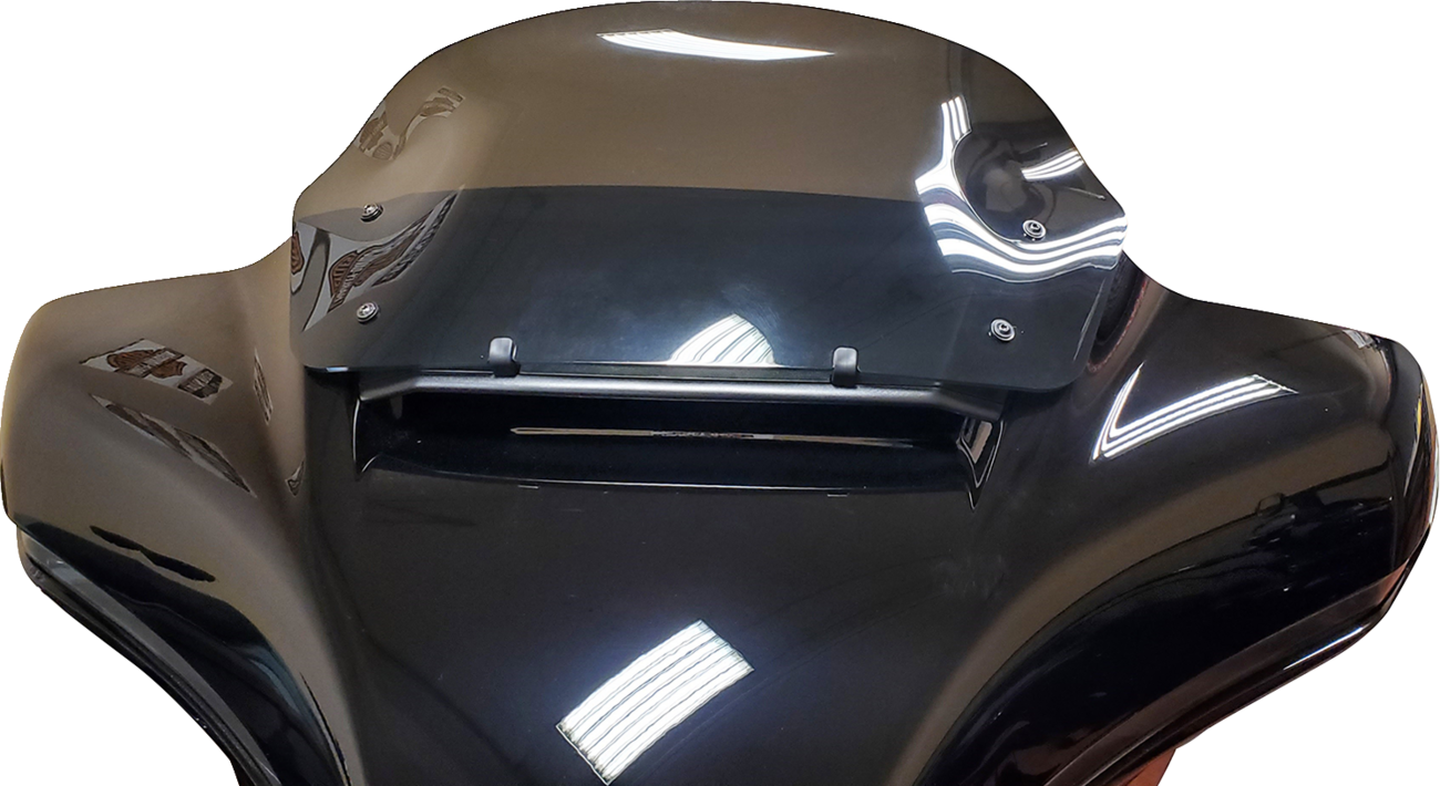 Wind Vest Windshield - 12-1/2" - Dark Smoke - FLHX, FLHXSE