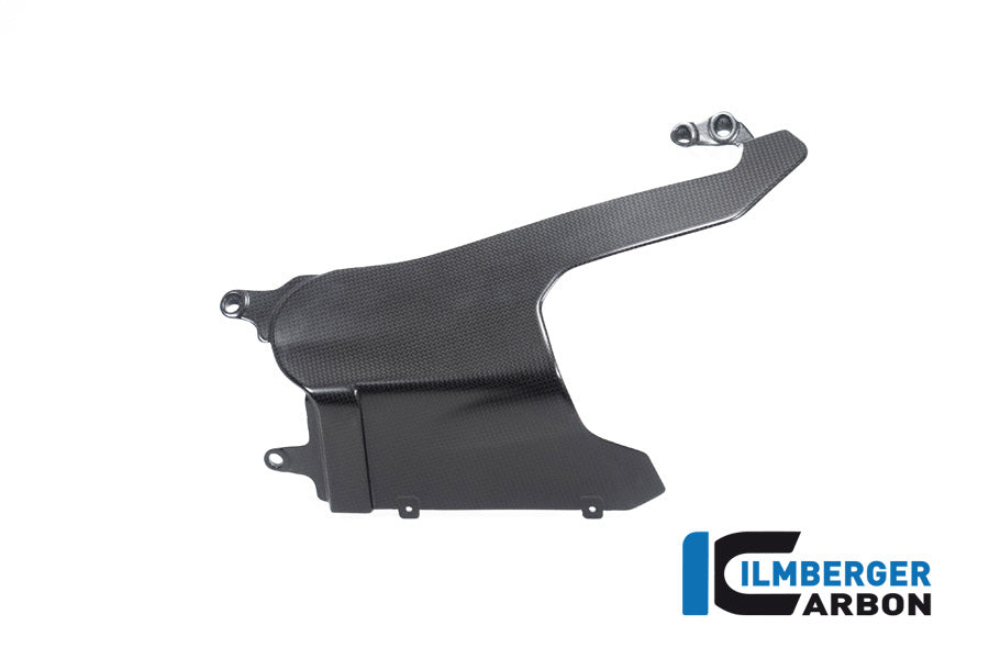 Ilmberger Carbon Exhaust Cover On The Left Belly Pan Ducati Panigale V4 S From 2022 - Matte / Plain