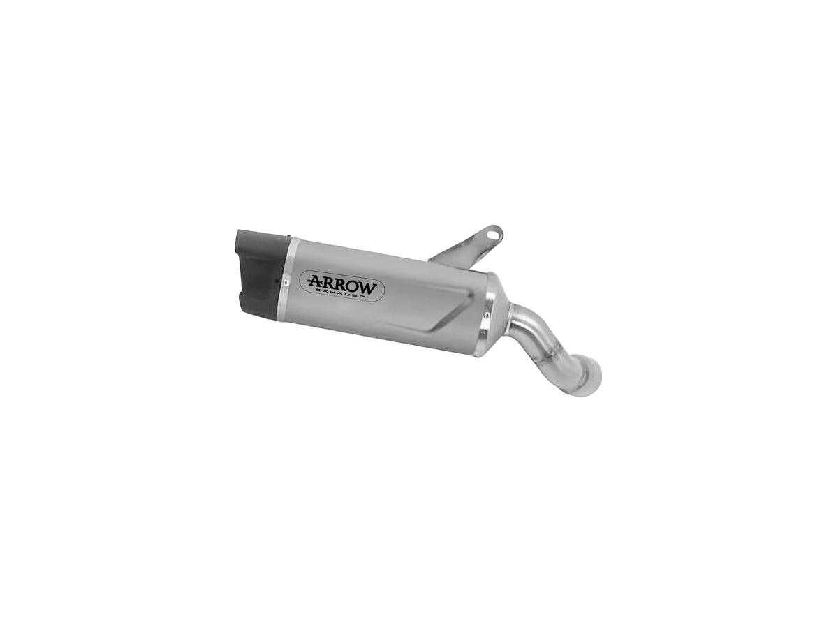 Arrow 71987PK Indy Race Evo Titanium Slip On With Carbon End Cap