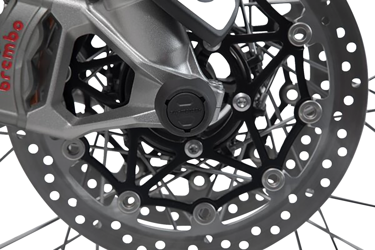 SW-Motech Axle Sliders - Front - Set - Triumph/Yamaha