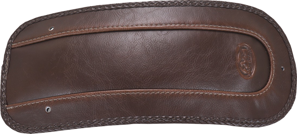 Mustang Fender Bib - Smooth - Distressed Brown - HD Touring