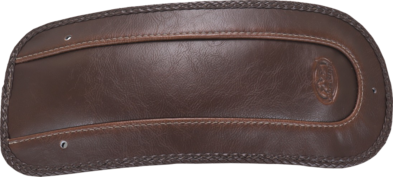 Mustang Fender Bib - Smooth - Distressed Brown - HD Touring