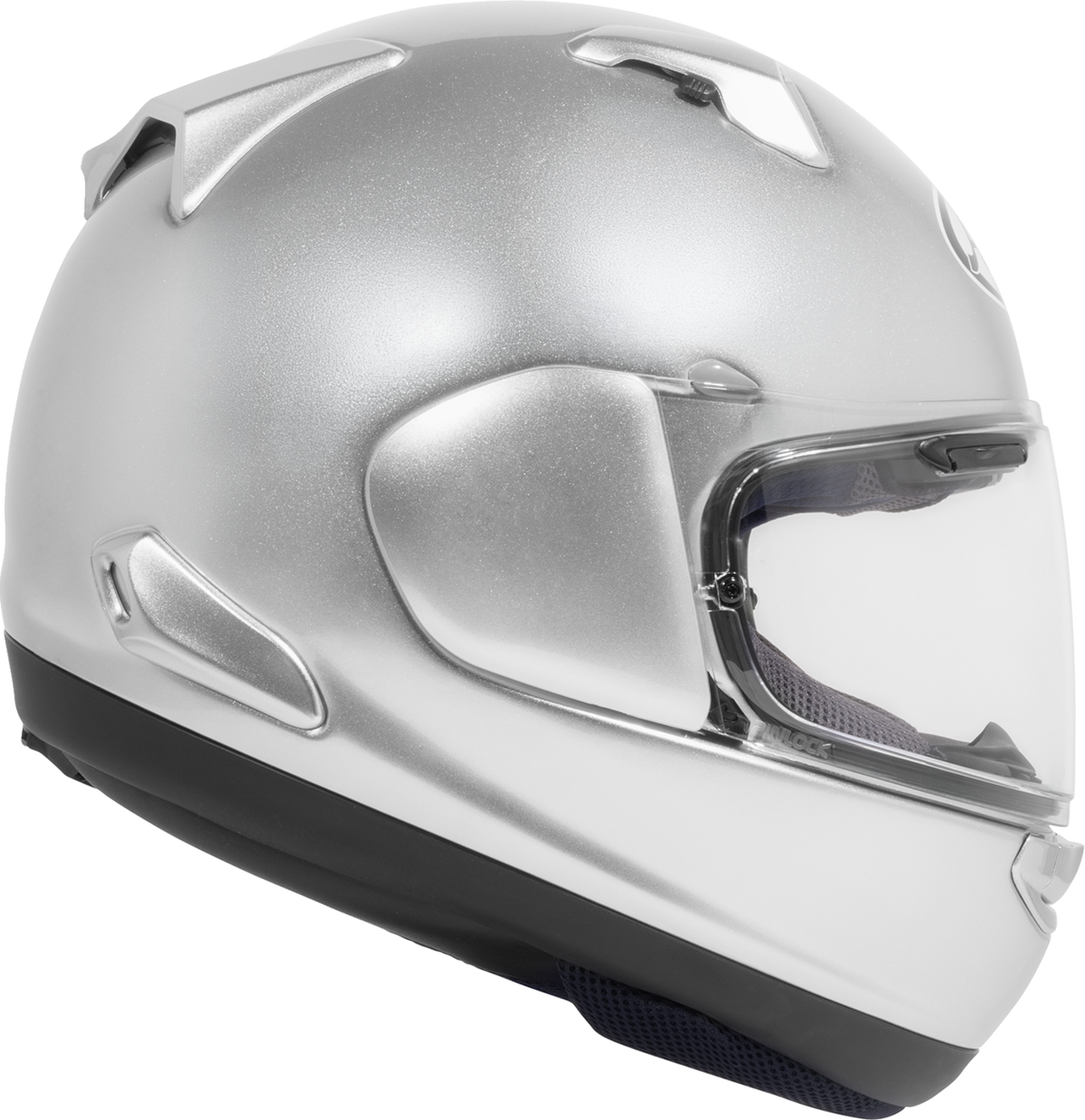 ARAI Helmets Quantum-X Helmet - Aluminum Silver / Gloss / Silver / XL